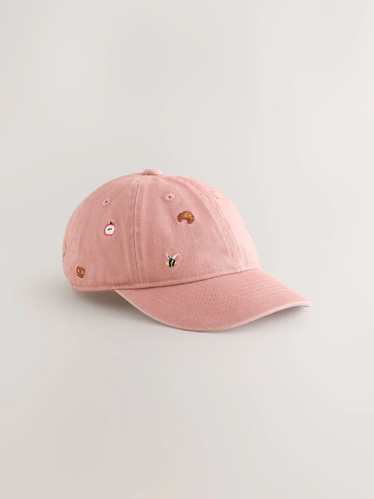 Pink Croissant Baseball Cap (1-16yrs) | Next US