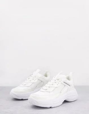 Calvin Klein Maya chunky trainers in white | ASOS (Global)