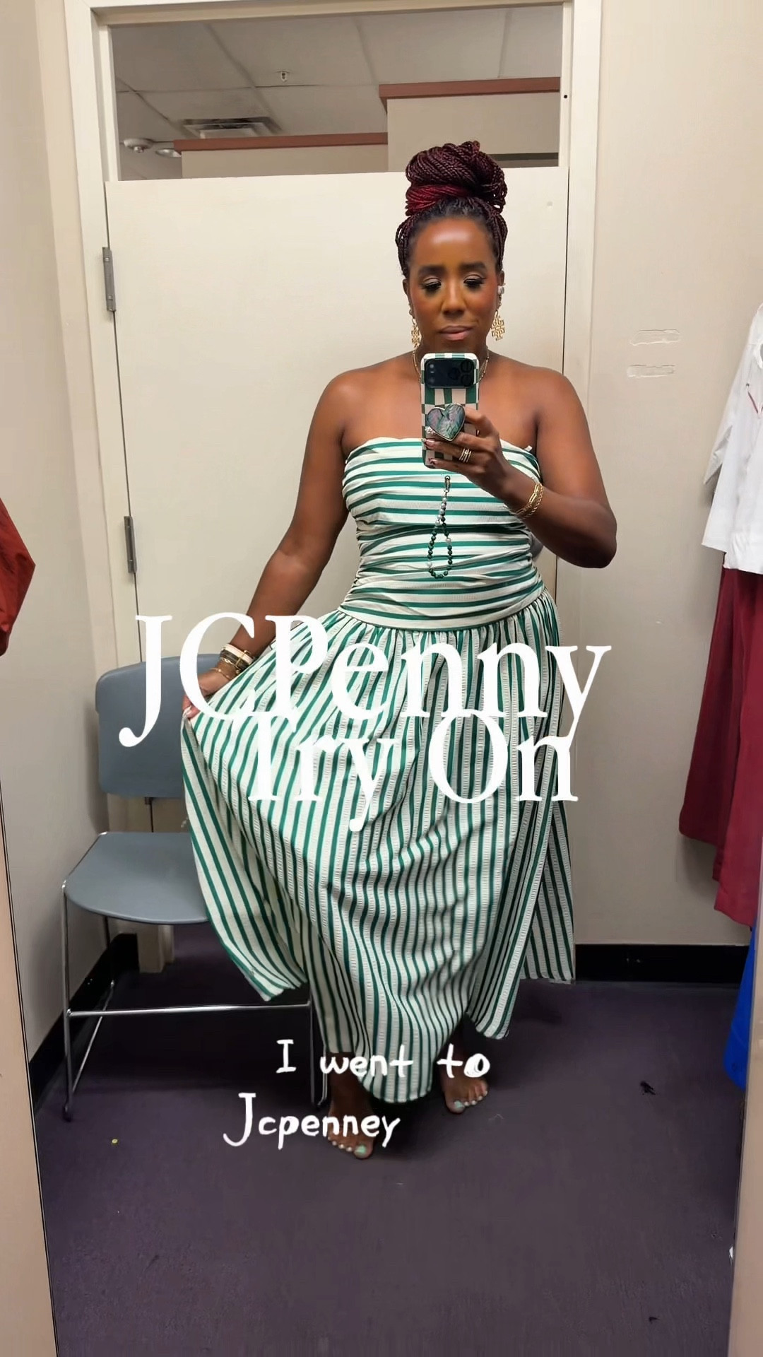 Try-on at JCPenney and they did NOT disappoint 👏🏾✨

From easy everyday dresses to elevated casual looks, these are the kind of pieces you can throw on and still look put together. I love how versatile everything is—brunch, church, vacation, errands… all covered.

That green striped dress?? A moment. And the black + white combo is giving effortless chic 😍

I tried on a size 10 in everything & it fits perfectly 👌🏾

SIZING REFERENCE/stats- 5’5”, 165 lbs, size 10

#LTKStyle #LTKFinds #JCPenneyFinds #AffordableFashion #EverydayStyle #CurvyStyle #MidSizeFashion #SummerOutfits #BrunchOutfit #CasualChic #MomStyle #TryOnHaul