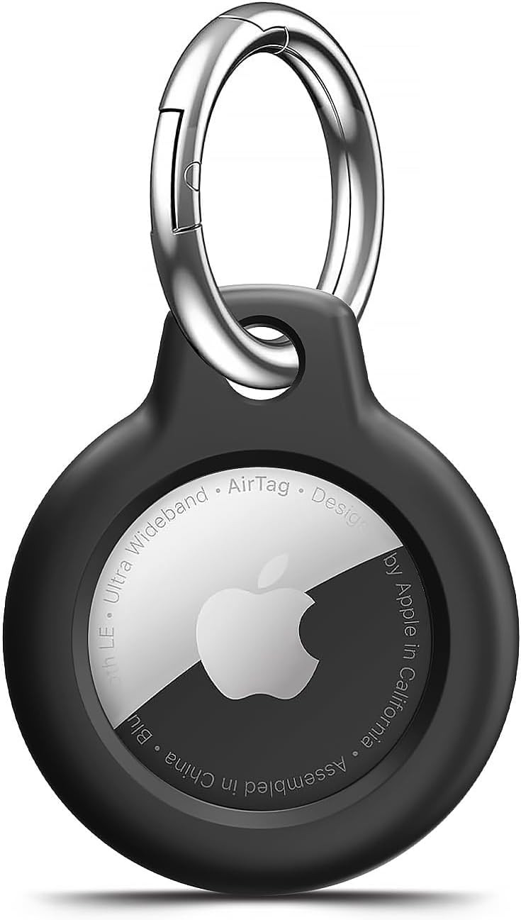 Airtag Holder Air Tag Case with Keychain, Anti-Scratch Airtags Key Chain for Apple Air Tags, Airt... | Amazon (US)