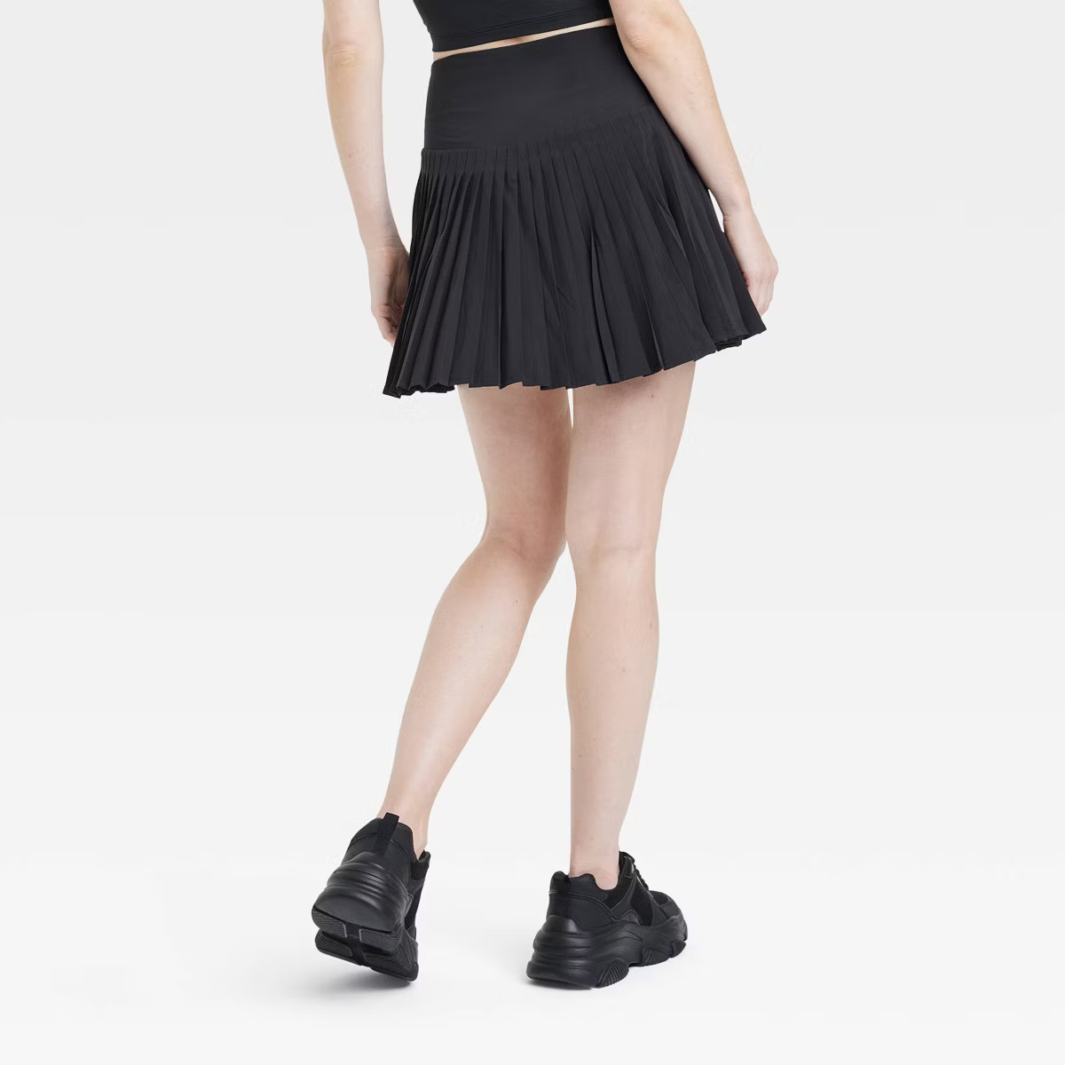 Women's Micro Pleated Skort - All In Motion™ Black S | Target