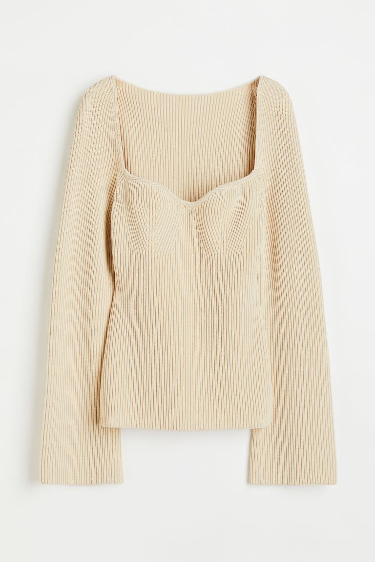 Rib-knit Top | H&M (US + CA)