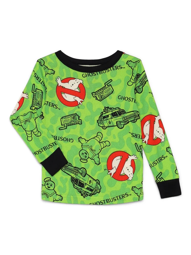 Character Toddler Halloween Glow in the Dark Pajama Set, 2-Piece, Sizes 12M-5T | Walmart (US)