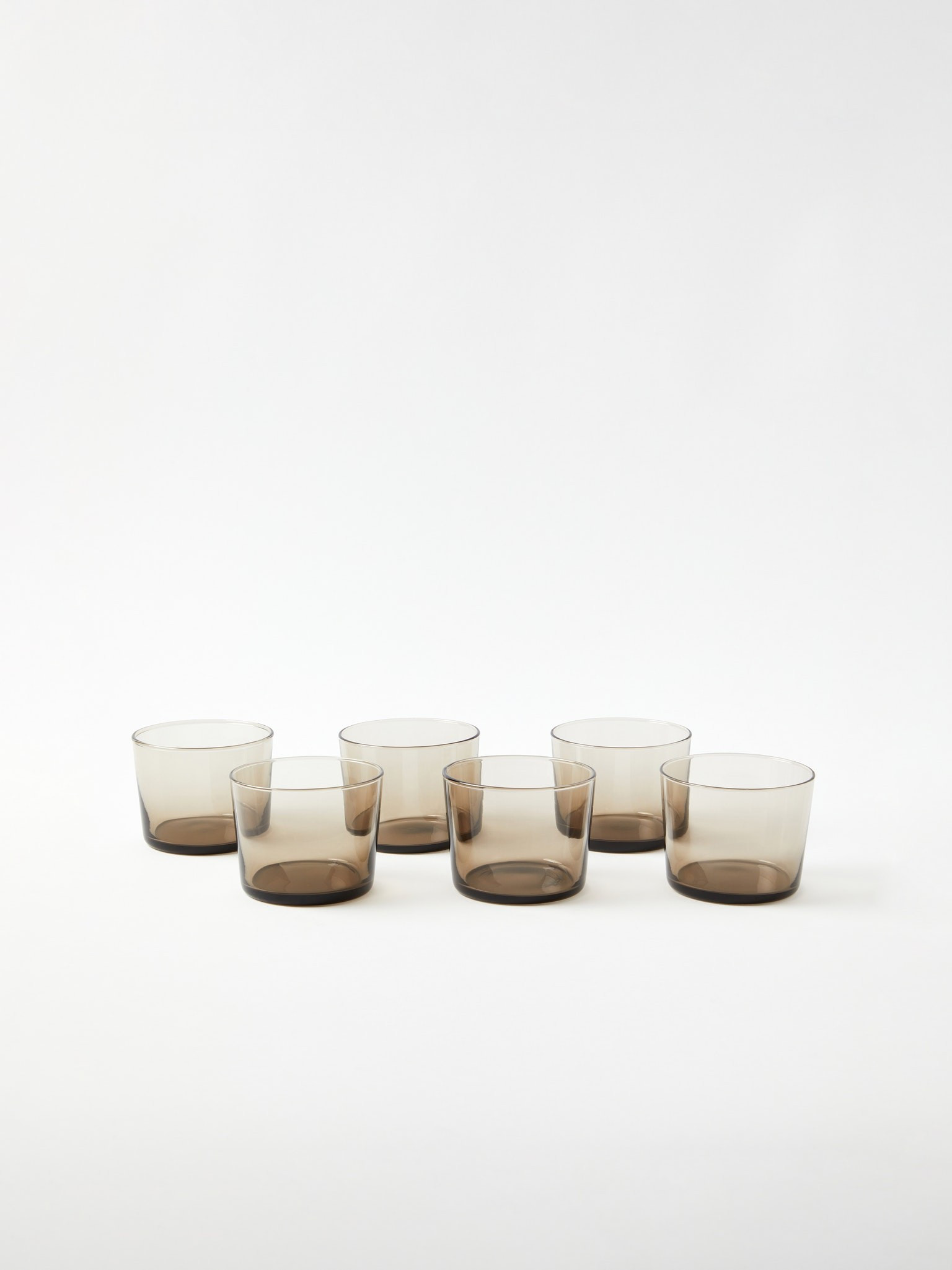 Chroma Small Glass Tumbler, Set of 6 | Verishop