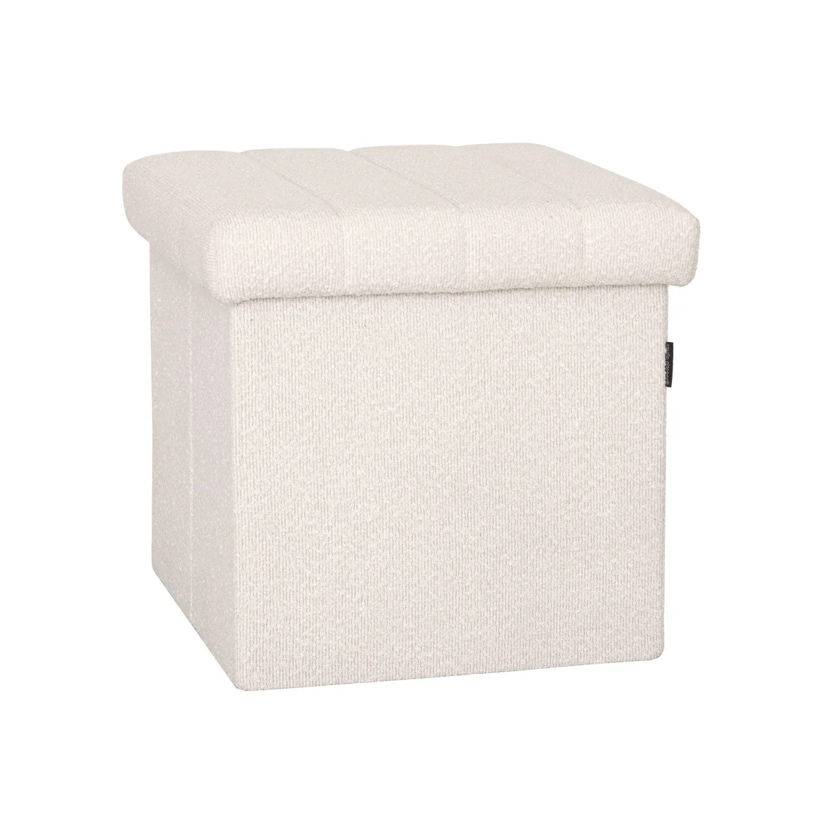 Channel Tufted Storage Ottoman | Seville Classics