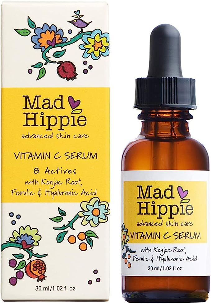 Mad Hippie Vitamin C Serum with Vitamin E, Skin Care Packed with Natural Vegan Active Ingredients... | Amazon (US)