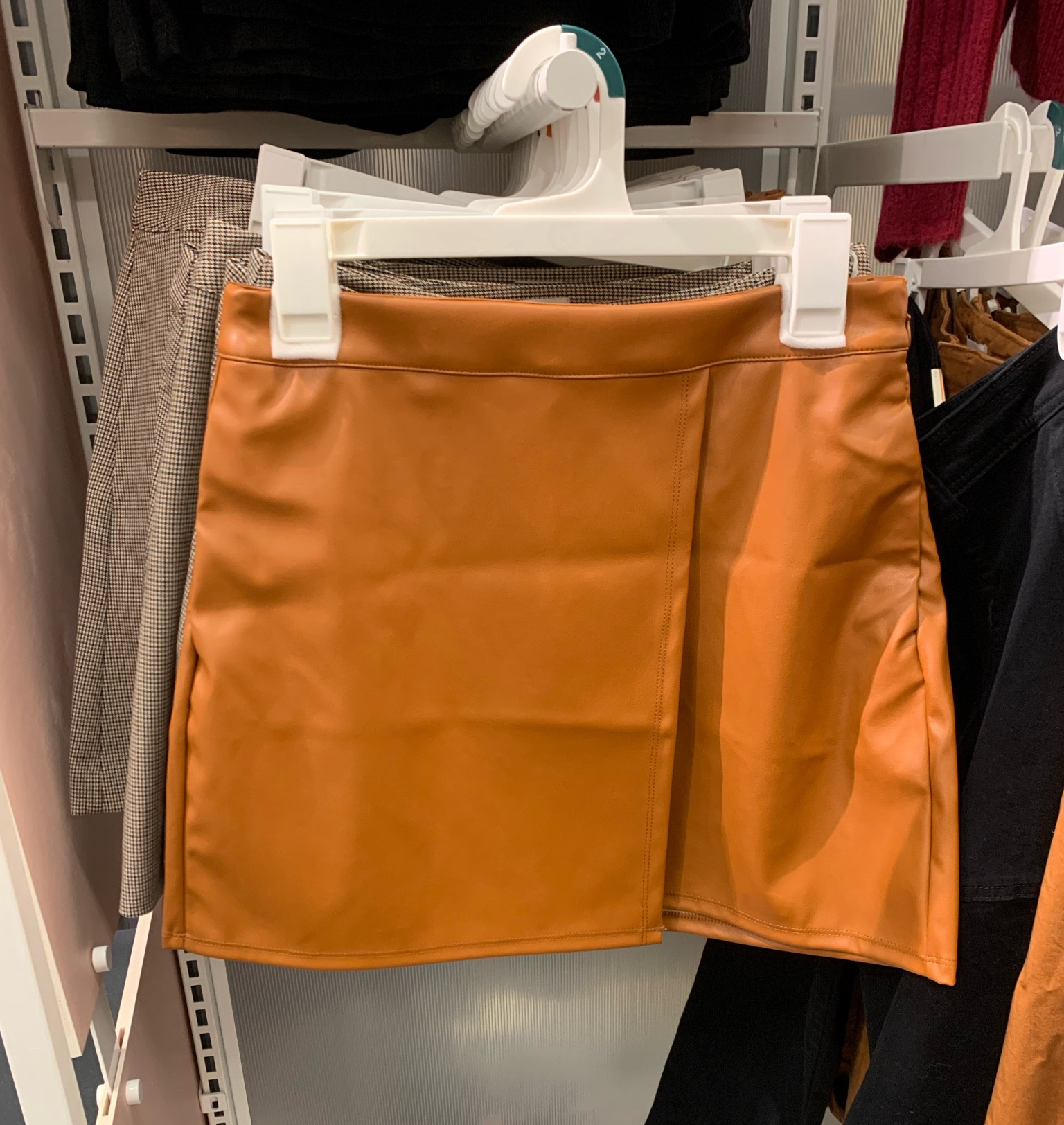 How cute is this skirt from A New Day?! This faux leather one is perfect for fall! 🍂🍁 $25.00

#LTKunder50 #LTKunder100 #LTKfit