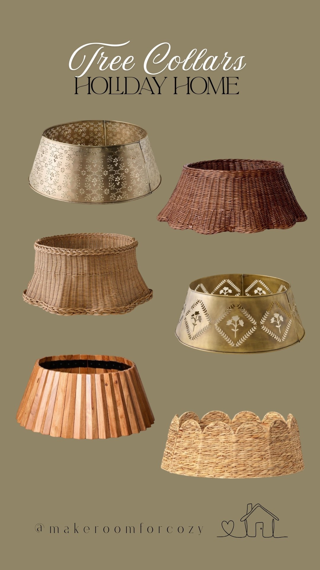 Gorgeous tree collars for this holiday season! 🎄

#LTKHome #LTKSeasonal