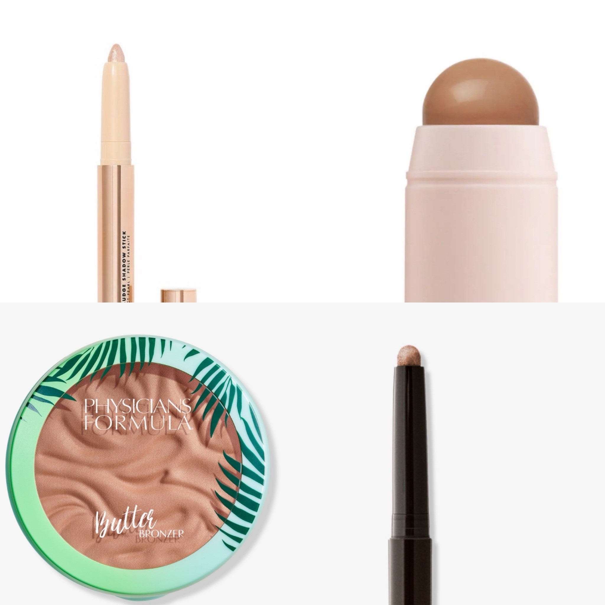 Light eye shadow looks - eyeshadow stick in a neutral shade or bronzer (not too dark!)

#LTKfindsunder50 #LTKbeauty #LTKover40