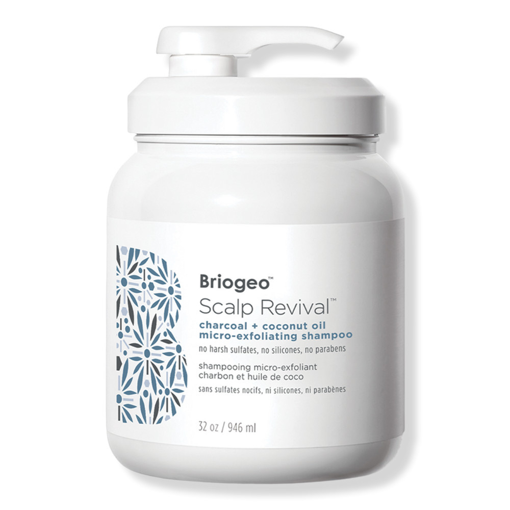 Briogeo Scalp Revival Charcoal + Coconut Oil Micro-Exfoliating Scrub Shampoo - 32.0 oz | Ulta