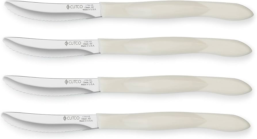 CUTCO Set of 4 Steak/Table Knives #1759 - Pearl White | Amazon (US)