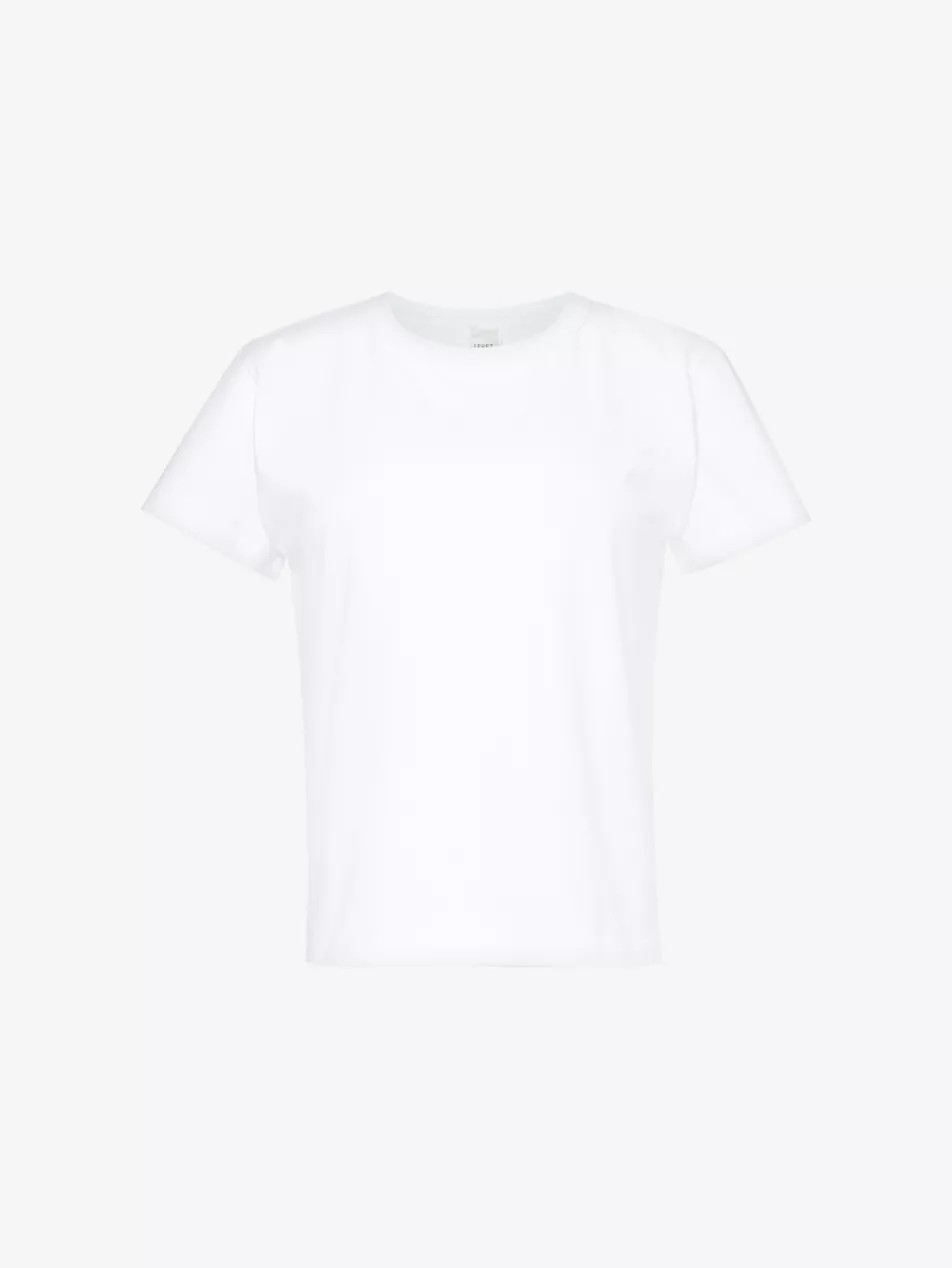 Mango cotton-jersey T-shirt | Selfridges