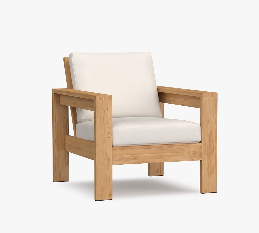 Malibu FSC® Teak Lounge Chair | Pottery Barn (US)