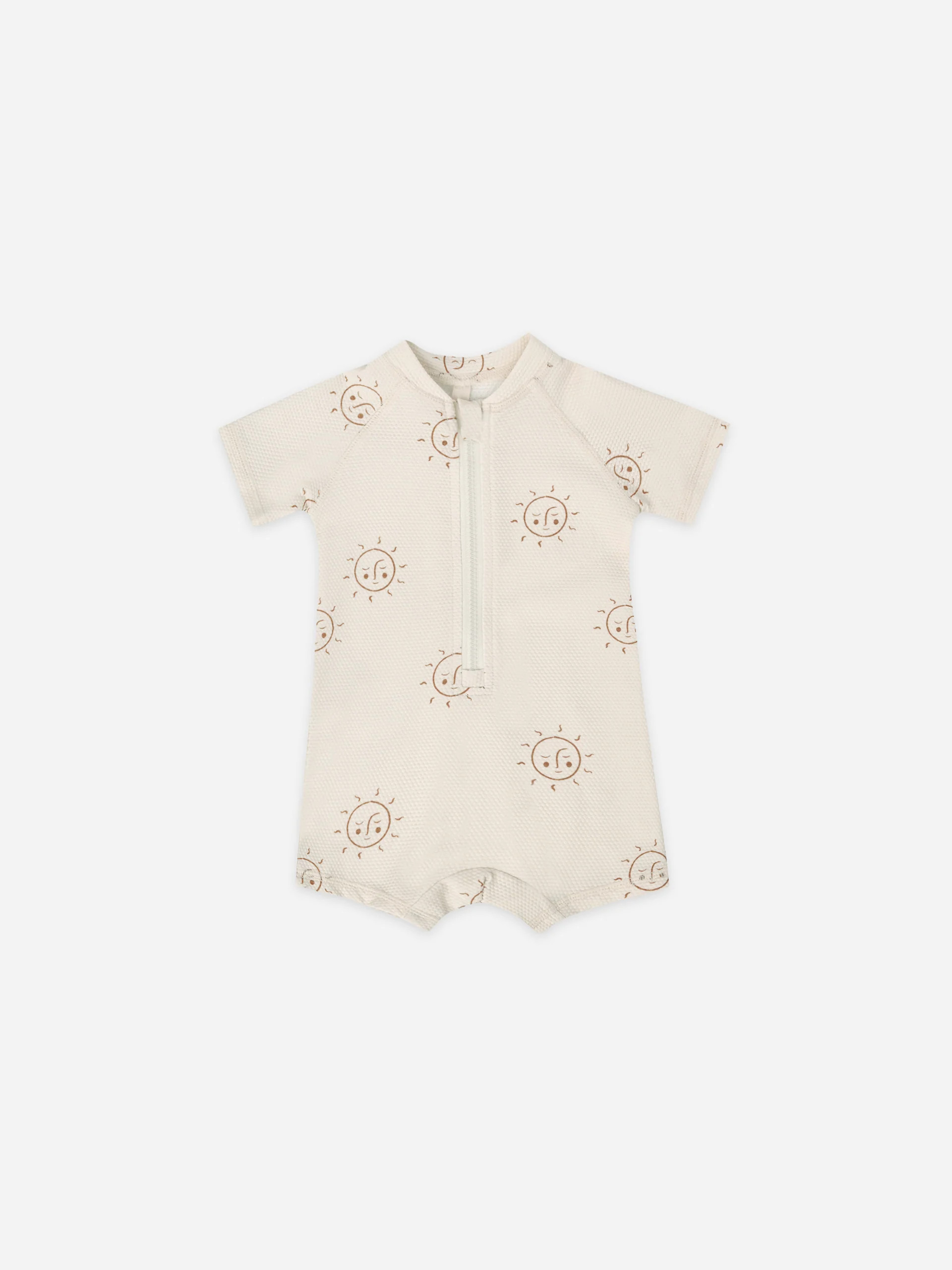 boys zip rashguard | suns | Quincy Mae