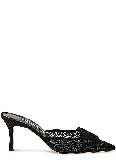 Maysalebi 70 lace mules | Harvey Nichols (Global)