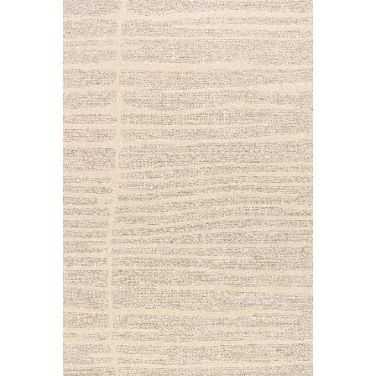 Nuloom Parsa Striped Wool Area Rug, 8' x 10', Beige | Target