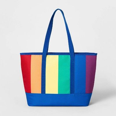 23.2 Quart 12 Can Cooler Bag Rainbow - Pride | Target
