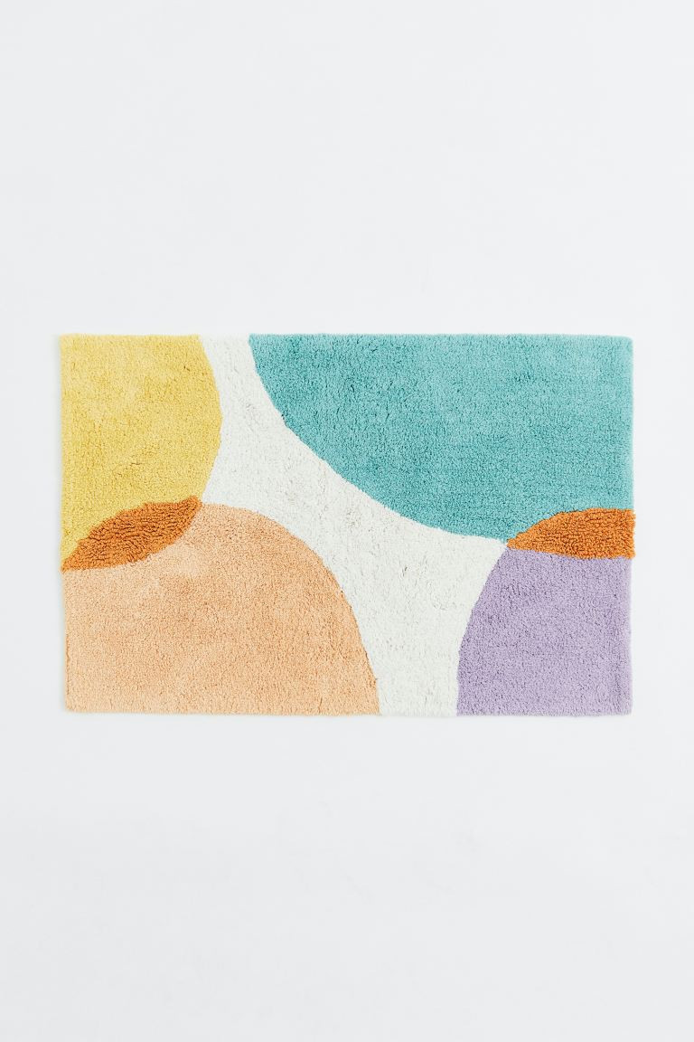 Color-block Bath Mat | H&M (US + CA)