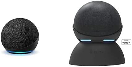 Echo Dot (4th Gen) Charcoal with Battery Base | Amazon (US)