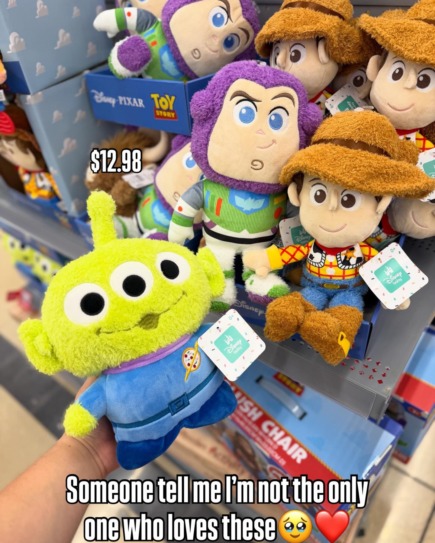 The cutest Toy Story Finds I’ve ever seen. I need a baby👀don’t tell my husband 🤫🤣 
🚀type TS to shop these ASAP🤠🔗

(Linking here)

#toystory #disneyfinds #walmartfind

#LTKmomlife #LTKBaby #LTKKids