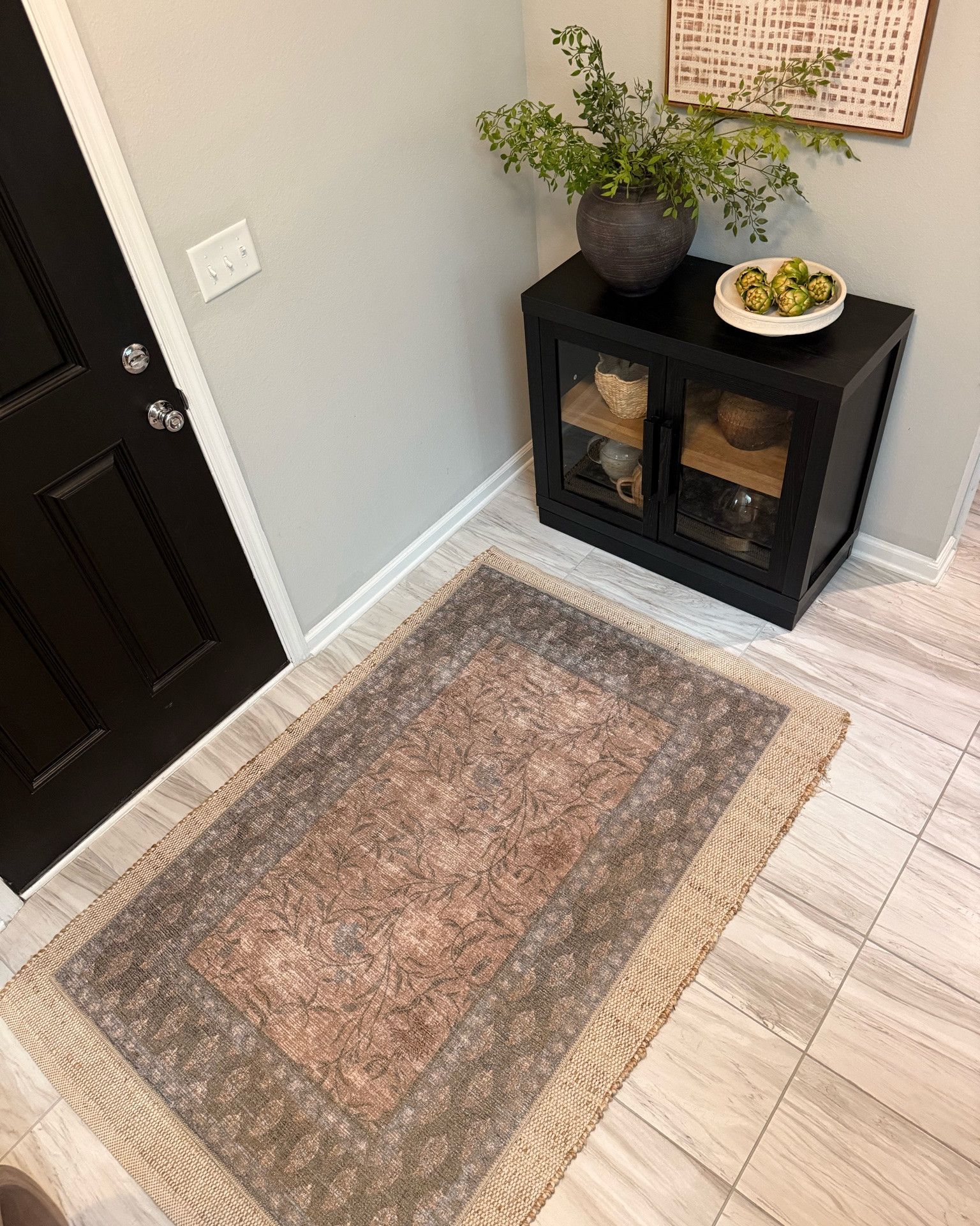 Loving this new rug from the Rifle Paper Co x Loloi collection 😍 I layered it on top of my jute rug and I love it in my entryway! 

Loloi rugs, Entryway, small entryway, entryway inspo,

#LTKHome #LTKSaleAlert