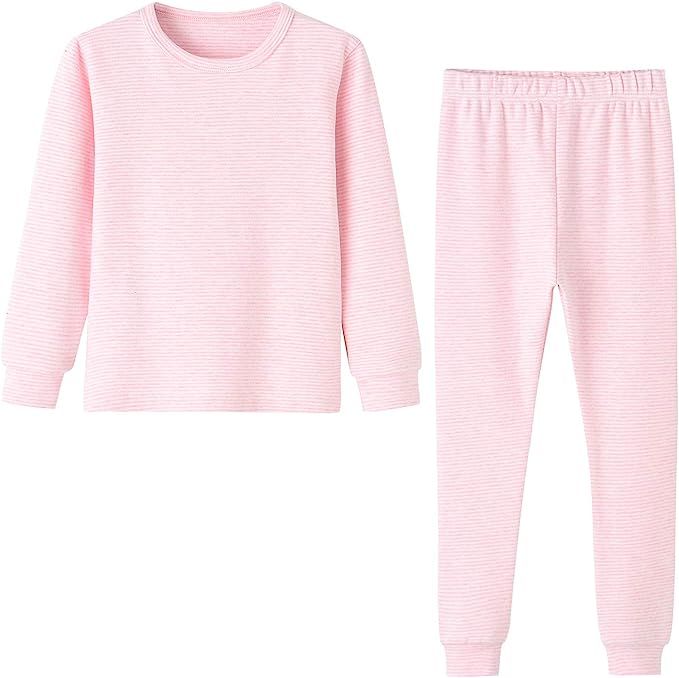 Enfants Chéris Toddler Pajamas Girls Boys Warm Cotton Pjs for Kids, 24M-6T | Amazon (US)