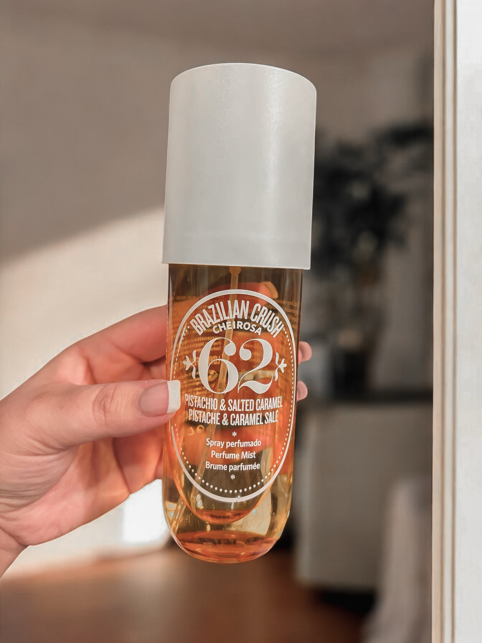 I can't get enough of Sol de Janeiro's Cheirosa 62 Bum Bum Hair & Body Perfume Mist. The warm, sweet scent of caramel, pistachio, and vanilla always makes me feel like I'm wrapped in sunshine. I’ve repurchased this one more times than I can count—it's my go-to! 

#LTKGiftGuide #LTKFindsUnder50