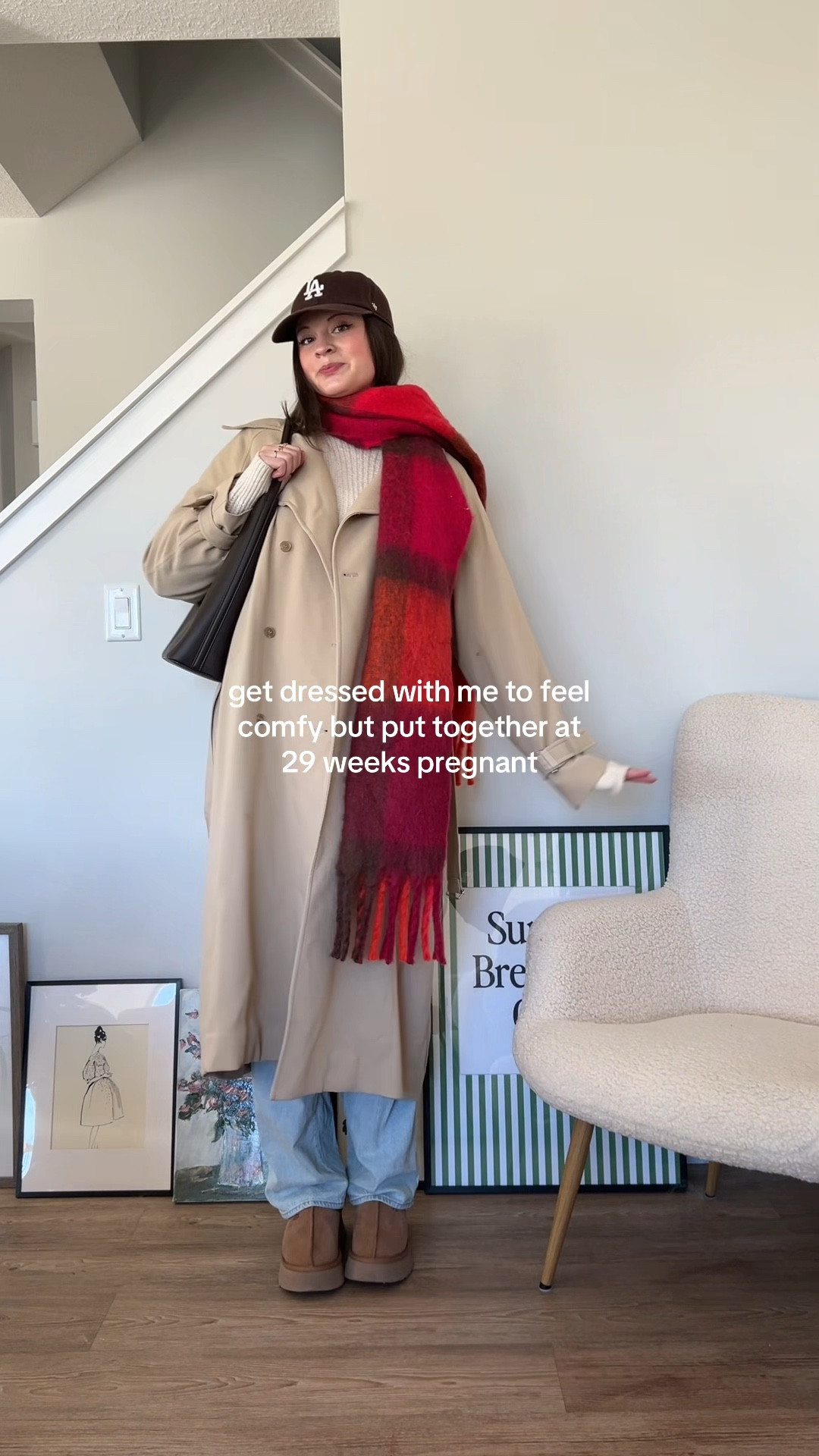 Comfy casual cute maternity outfit of the day! 

#LTKcanada #LTKwinter #LTKmaternity