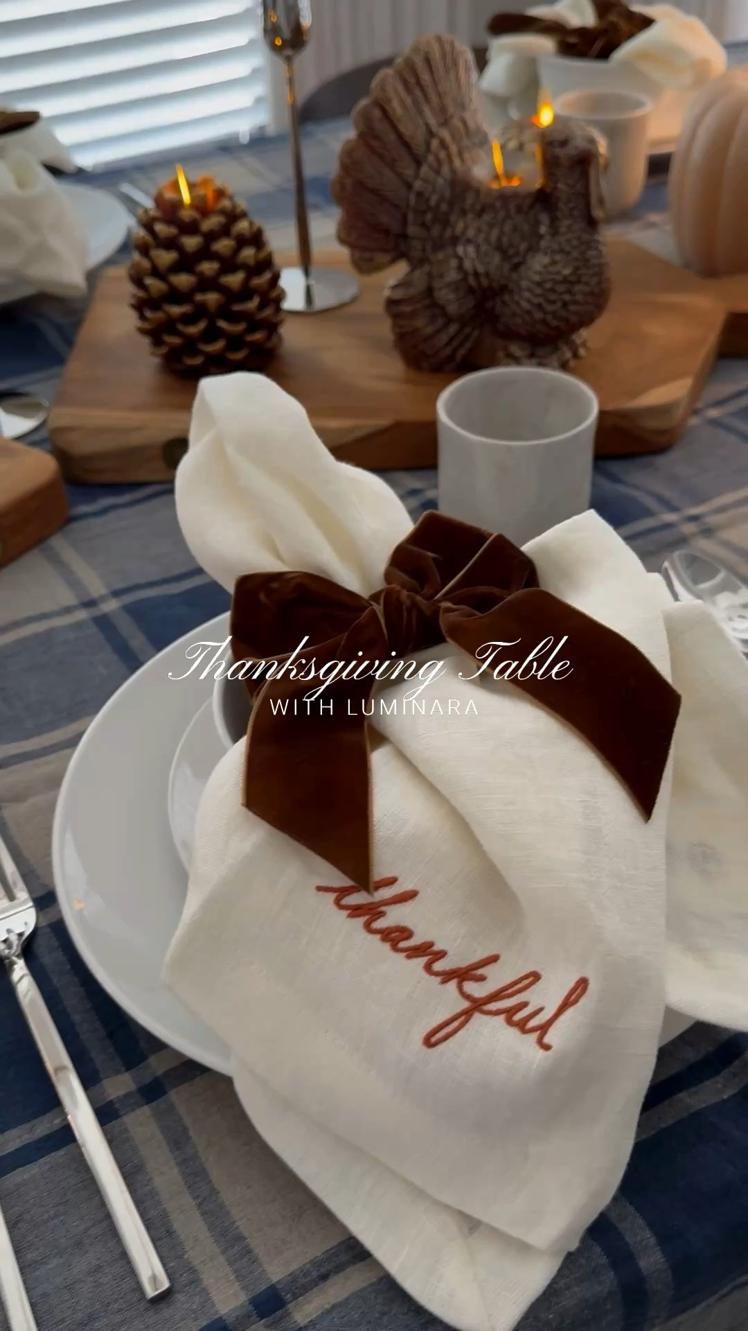 Thanksgiving table with Luminara!✨🍂 use my code scottsdaledesign10 for a discount on these gorgeous flameless candles

#LTKHome #LTKSeasonal