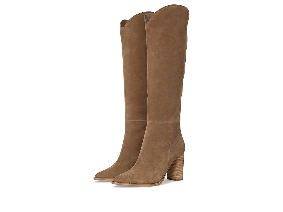 Steve Madden Bixby Women's Boots Taupe Suede : 8.5 M, Leather | Zappos