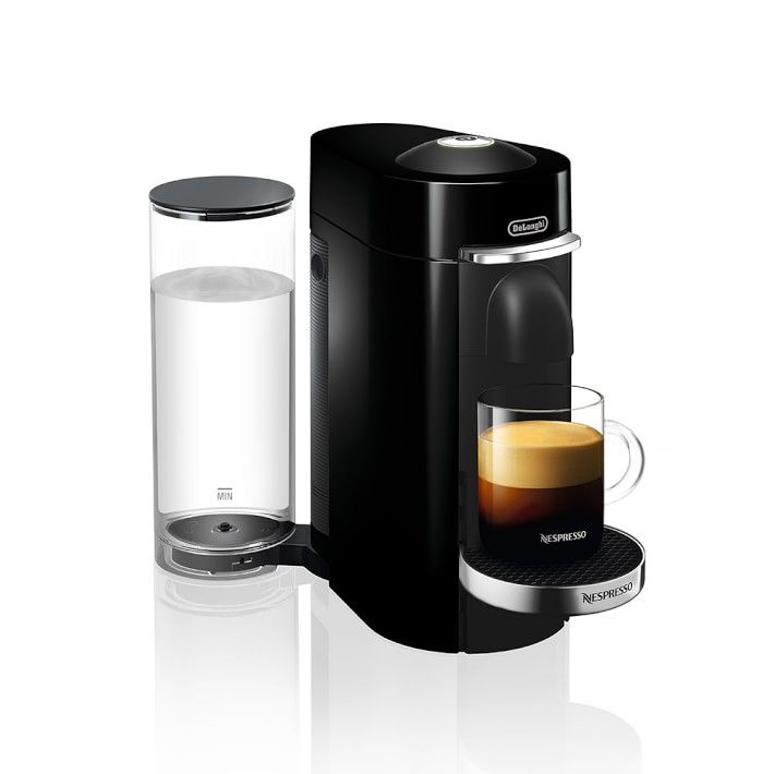 Nespresso VertuoPlus Deluxe Coffee Maker &amp;amp; Espresso Machine, Silver | Williams-Sonoma