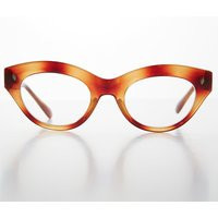 Optical Quality Tortoiseshell Cat Eye Frame - Sherry | Etsy (US)