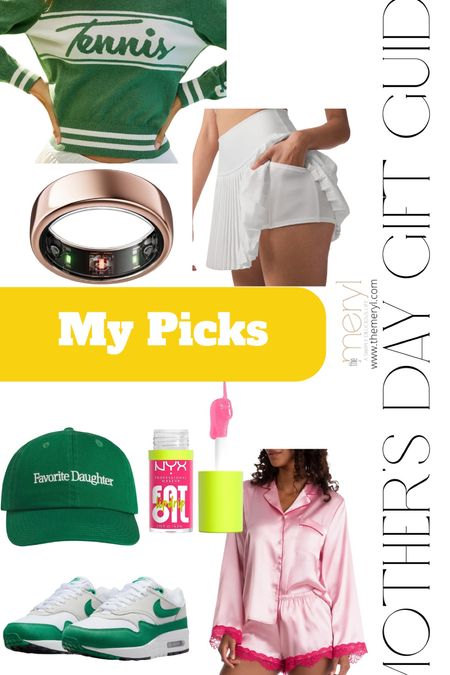 Mother’s Day Gift Guide. Here are a few things I’d like for myself. Someone send this to my kids.
Tennis Skirt Nike Air Max 1 ‘87 Nordstrom Oura Ring Amazon Pajamas Lip Oil Favorite Daughter

#LTKGiftGuide #LTKstyletip #LTKActive