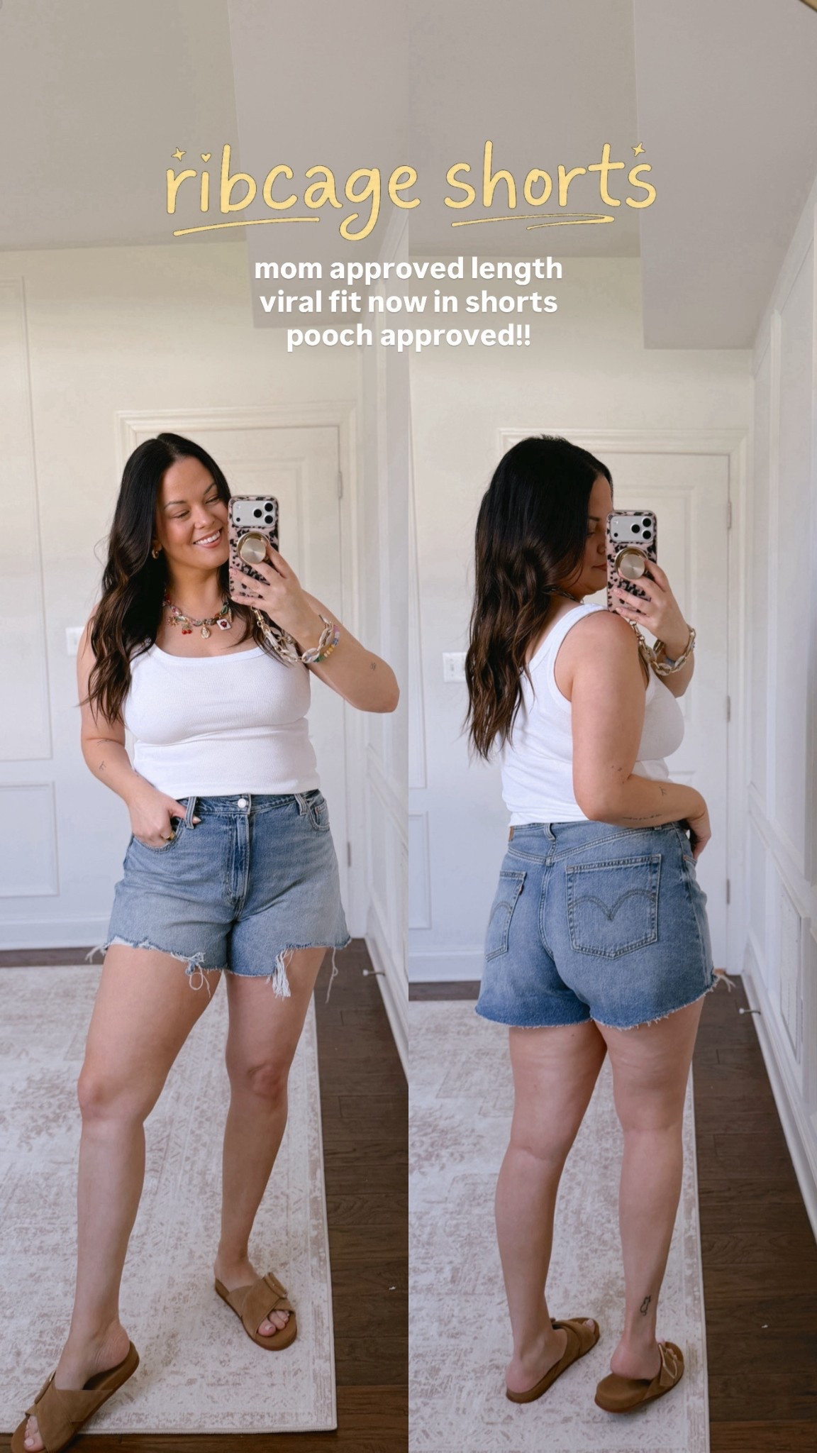 As a certified short hater, these pass my incredibly high standards. I love that they hold in my tummy, while lifting the booty. So comfortable and a mom approved length.. wearing a size 32 @levis #LevisLTKpartner


#LTKOver40 #LTKMidsize #LTKmomlife