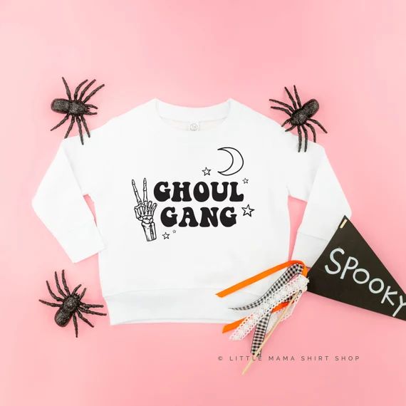 Ghoul Gang  Kids Halloween Shirt  Halloween Sweater for Kids - Etsy | Etsy (US)