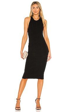 L'AGENCE Shelby Bodycon Dress in Black from Revolve.com | Revolve Clothing (Global)