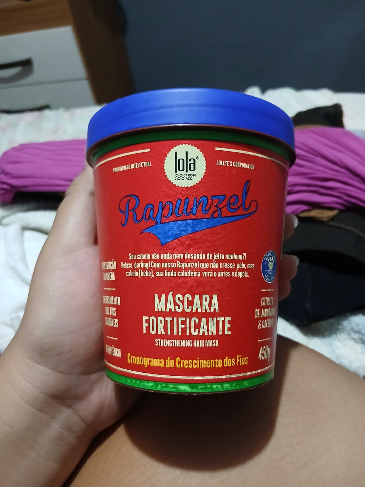 Rapunzel Máscara de Tratamento 450g , Lola Cosmetics | Amazon (BR)