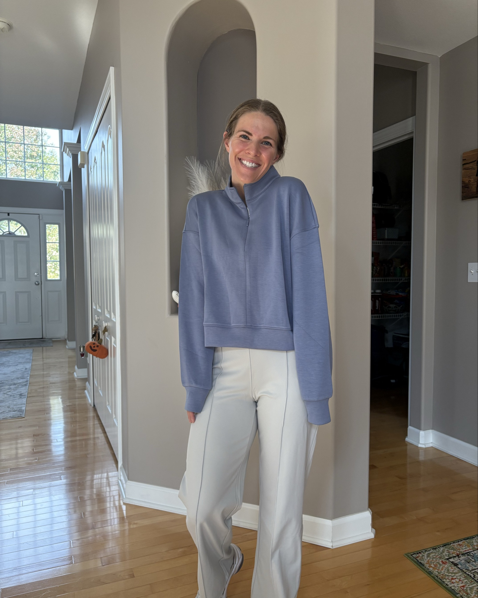 As an athleisure girly, I am obsessed with G4 free brand!!! I love that you can dress these pants up or down and the pullover is sooo soft.

Wearing a size small in both. ALSO don’t forget to use my code GOOGSREVIEWS20 for 20% off!! 

#LTKFindsUnder50 #LTKActive #LTKSaleAlert