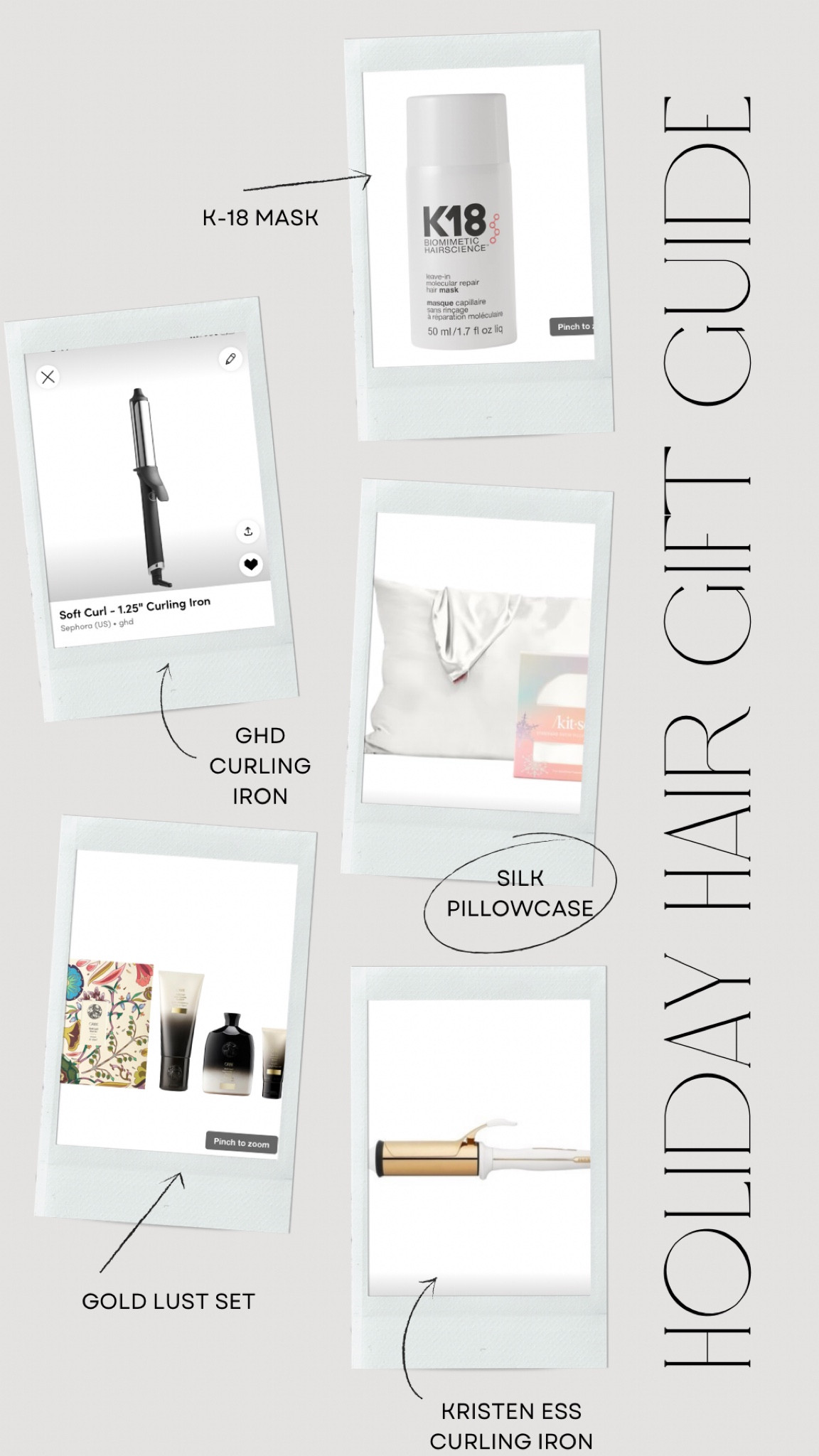 A gift guide for the hair lover in your life! All price ranges, and stylist and client favorites 

#LTKBeauty #LTKFindsUnder100 #LTKGiftGuide