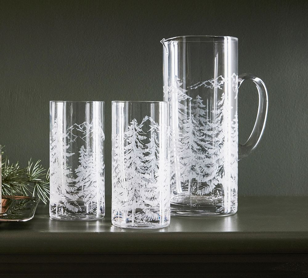 Rustic Forest Pitcher | Pottery Barn (US)