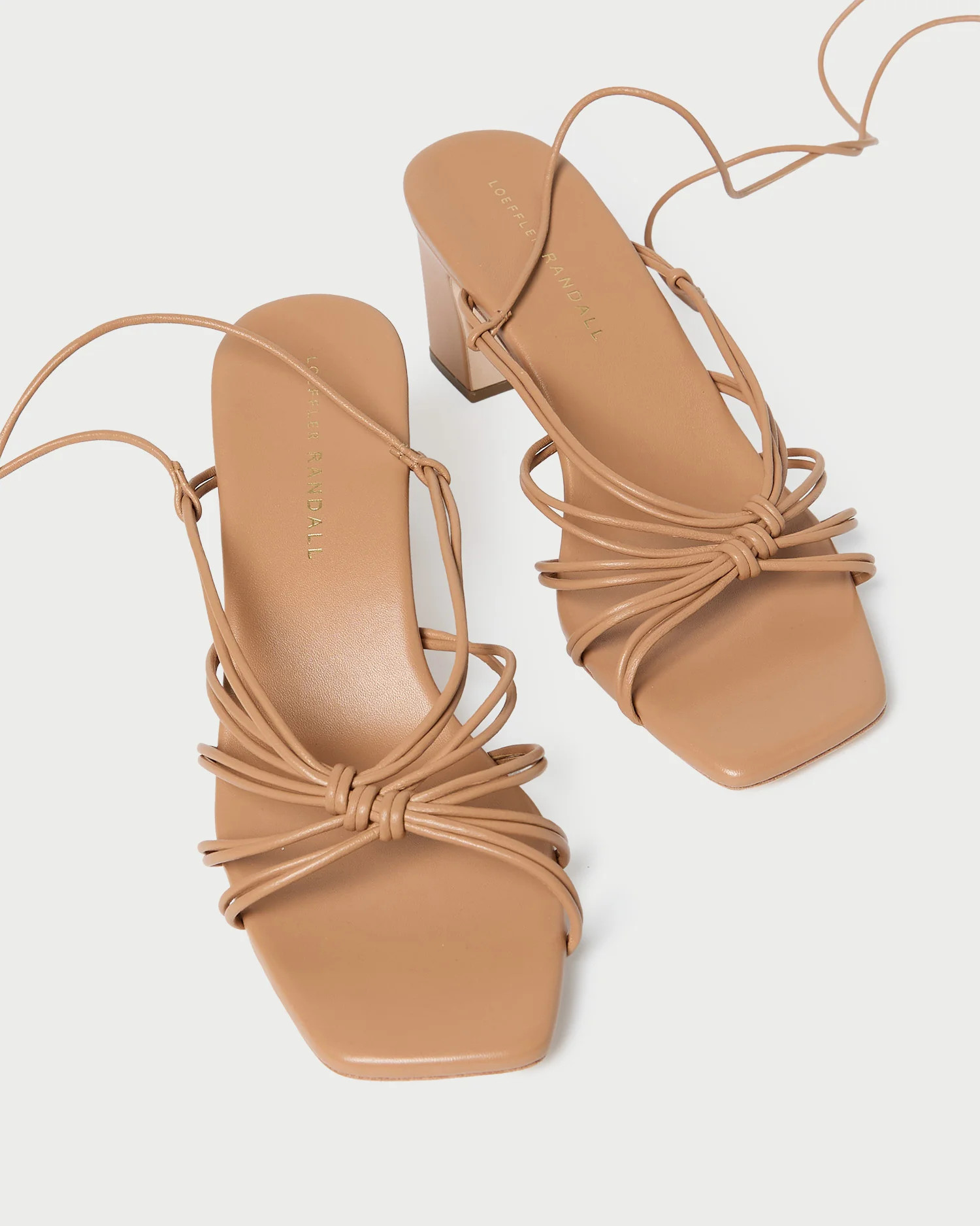Ryder Dune Leather Heeled Sandal | Loeffler Randall