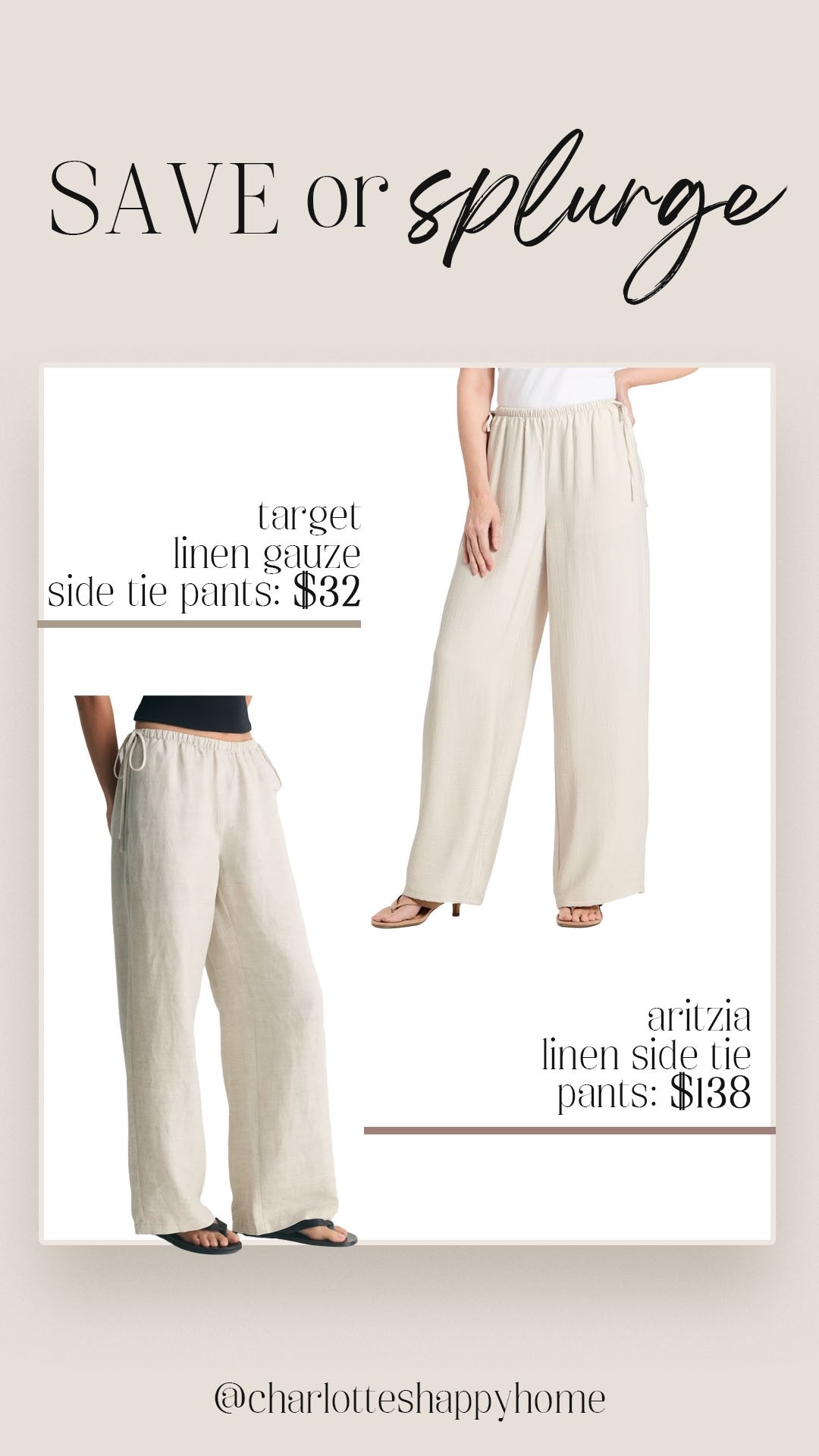 Your new summer staple: these gauze linen pants that look just like the $138 Aritzia pair!

#saveorsplurge

#LTKootd #LTKSeasonal #LTKgrwm