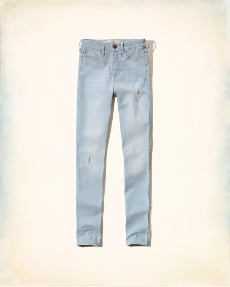 Hollister High-Rise Super Skinny Jeans | Abercrombie & Fitch US & UK