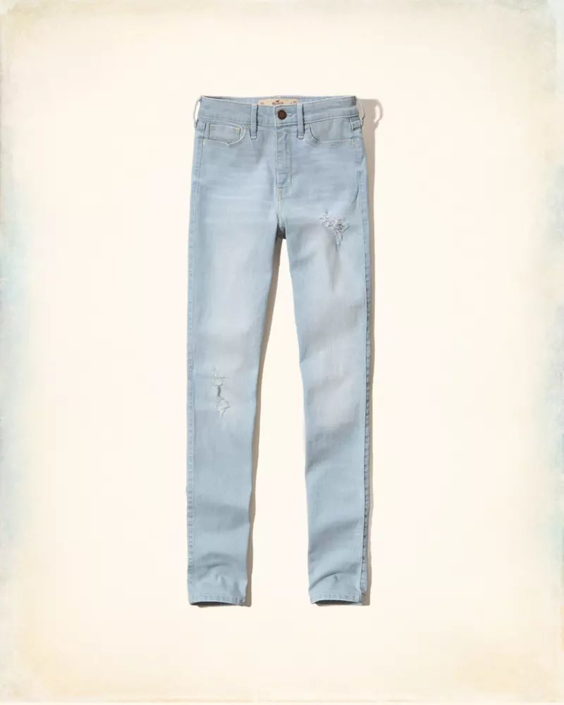 Hollister High-Rise Super Skinny Jeans | Abercrombie & Fitch US & UK