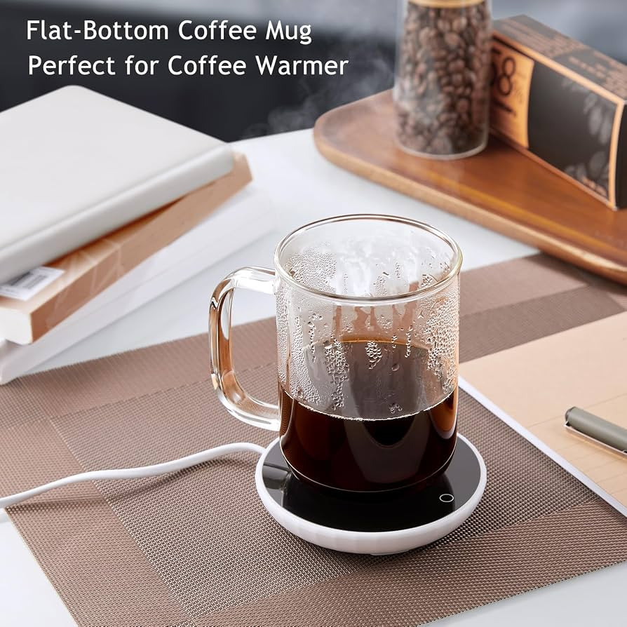 Glass Coffee Mugs, 20 oz Ice coffee cups, Large Clear Tea Cups Set of 2, Glass Mugs with Handles,... | Amazon (US)