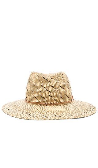Rag & Bone Zoe Straw Hat in Taupe Multi | Revolve Clothing (Global)