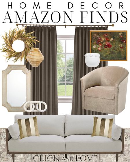 Amazon home decor finds ✨ these velvet panels are the best way to bring in texture! There come in several colors. 

Velvet curtains, velvet drapes, pinch pleat curtains, curtains, drapery, sofa. Neutral sofa, accent pillows, neutral rug, area rug, link, mirror, accent chair, swivel chair, vase, framed art, wreath, fall decor. Seasonal decor, fall, fall finds, neutral home decor, modern style, traditional style, living room, seating area, Interior design, look for less, designer inspired, Amazon, Amazon home, Amazon must haves, Amazon finds, amazon favorites, Amazon home decor, Amazon furniture #amazon #amazonhome

#LTKSeasonal #LTKstyletip #LTKhome