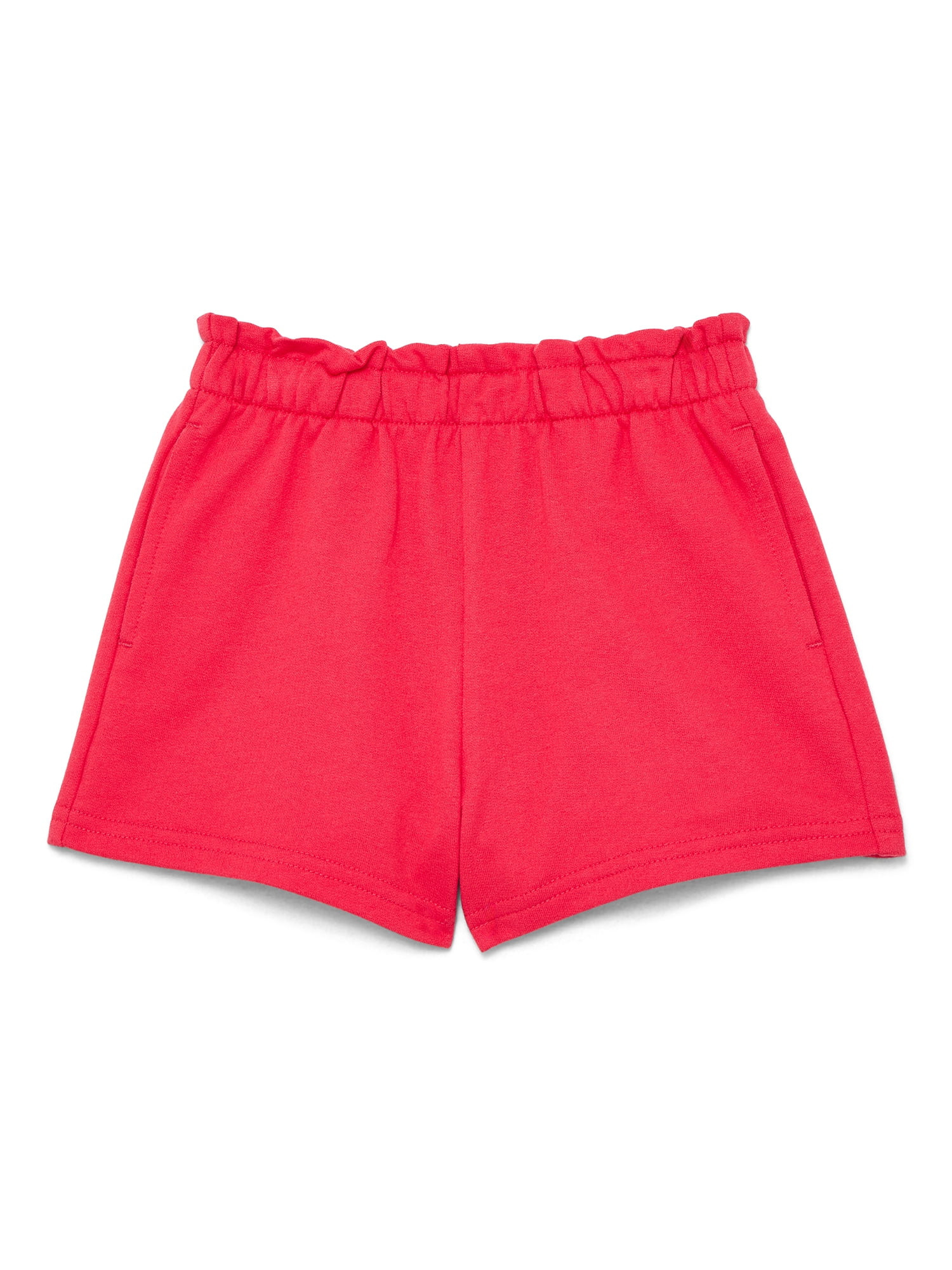 Wonder Nation Toddler Girls Pull On Knit Shorts, Sizes 18M-5T | Walmart (US)