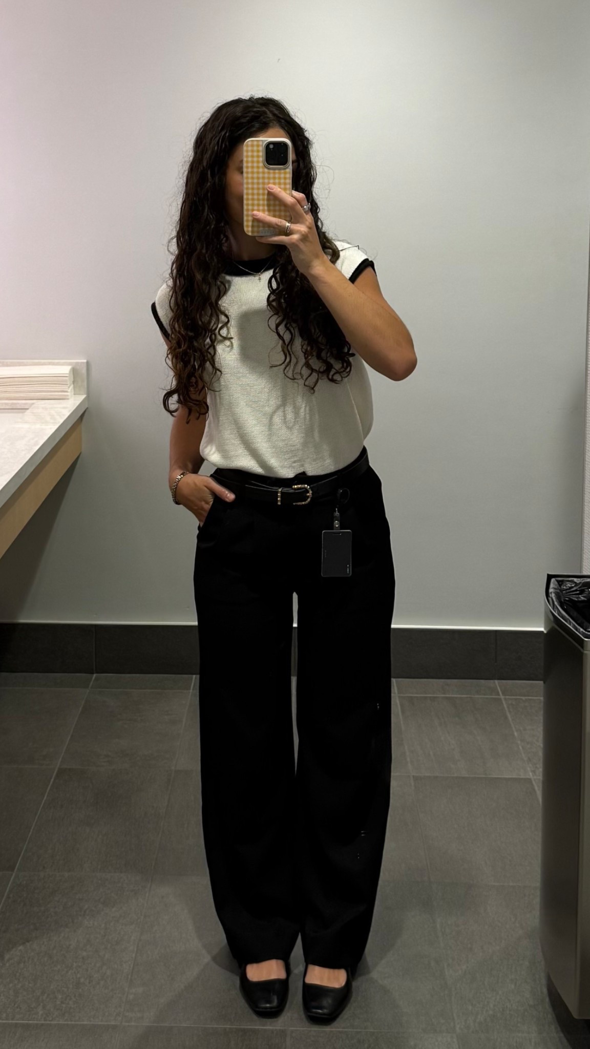 Outfit for work today! All affordable & comfy pieces :) 

Workwear inspo, office outfit, office ootd, work outfit, business casual outfit

#LTKWorkwear #LTKFindsUnder50 #LTKStyleTip