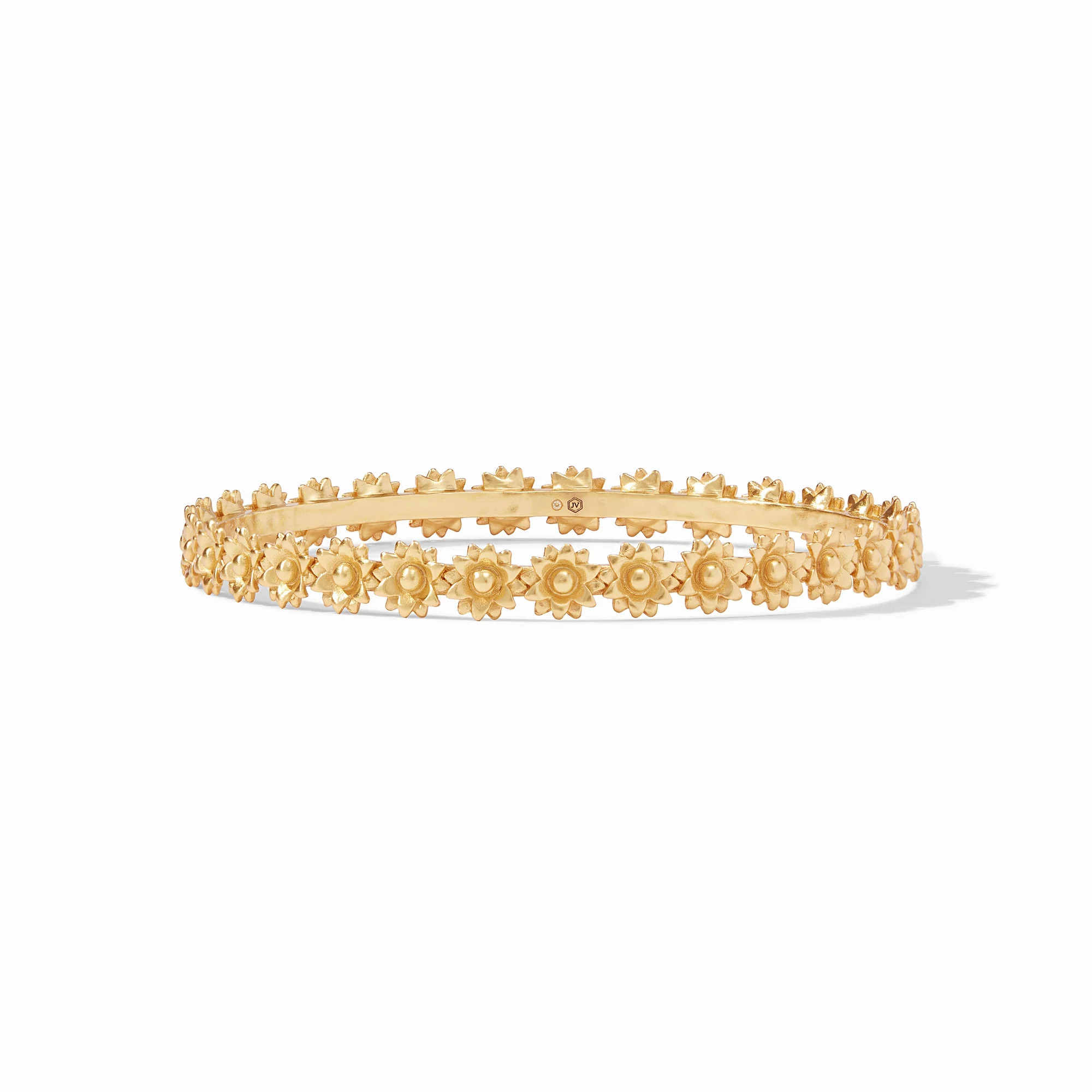 Flora Gold Stacking Bangle | Julie Vos | Julie Vos